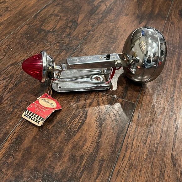 Vintage Radar-Lite by Burgess 6volt camping emergency lantern with tags untested - Picture 1 of 9